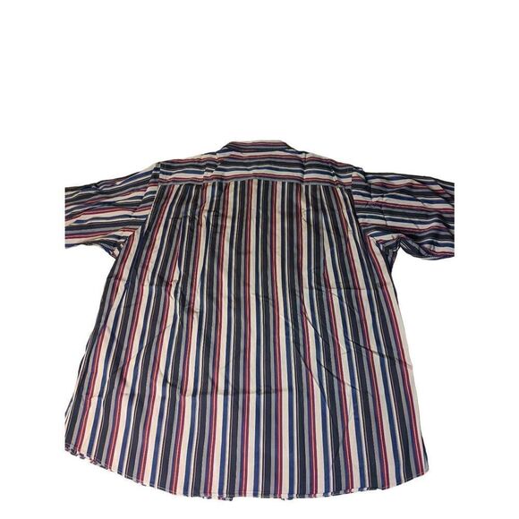 Paul Fredrick Vintage 90s striped button down 100% cotton size XXL - Picture 5 of 11
